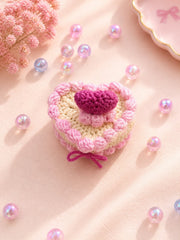 Sweetheart ribbon cake