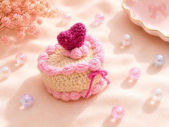 Sweetheart ribbon cake