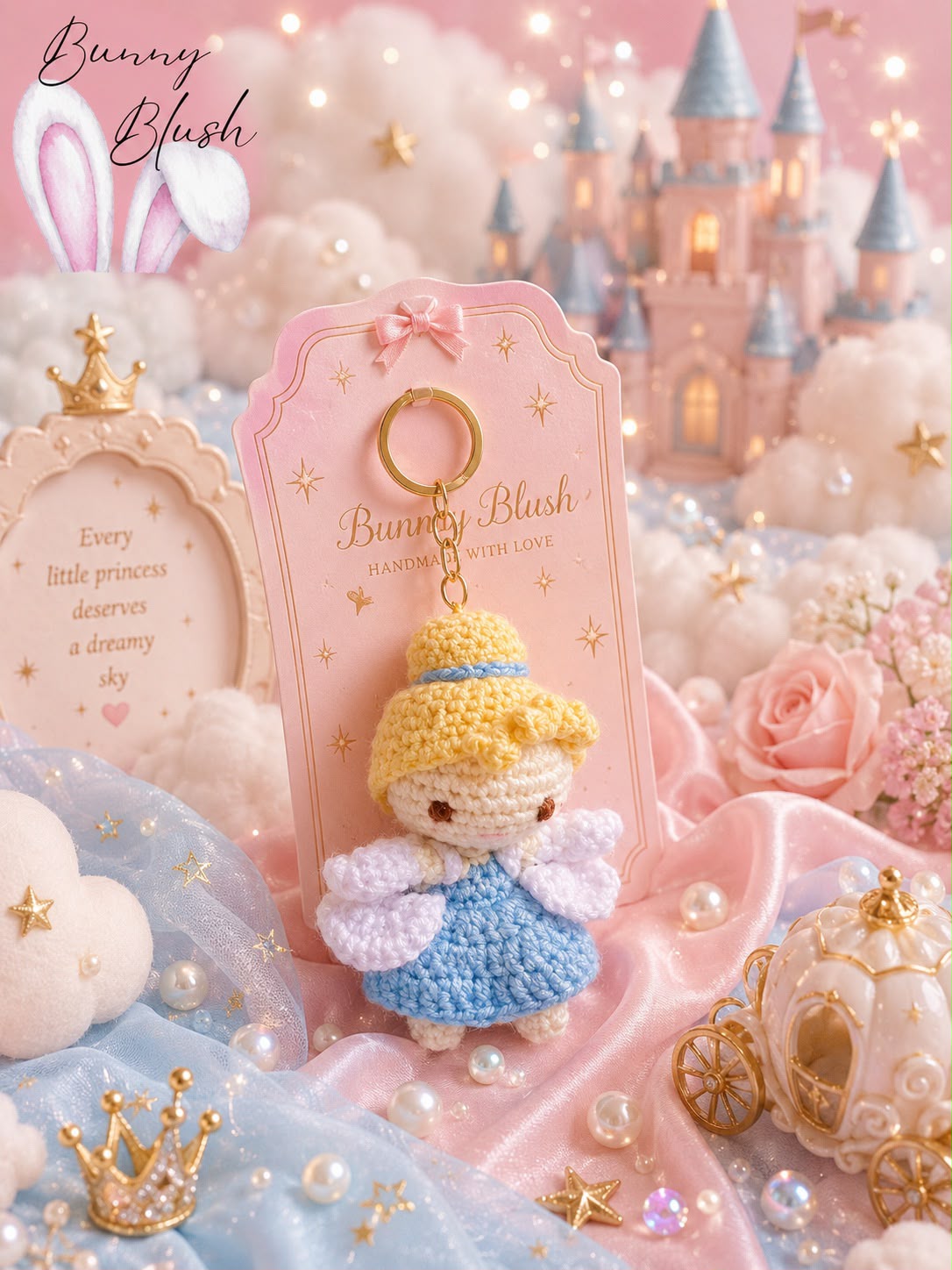Repunzel keychain