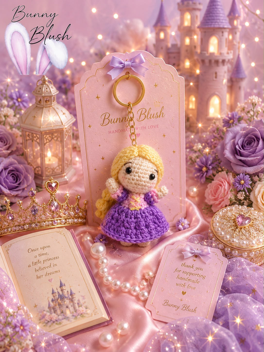 Repunzel keychain