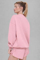 Accolade Crew Neck Pullover - Unisex/ Warm Rose