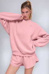 Accolade Crew Neck Pullover - Unisex/ Warm Rose