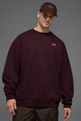 Accolade Crew Neck Pullover - Unisex/ Deep Fig