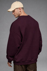 Accolade Crew Neck Pullover - Unisex/ Deep Fig