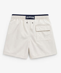 Bicolor Boys Swim Water Reactive - White