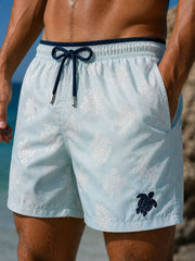 Bicolor Men Swim Water Reactive - Light Blue