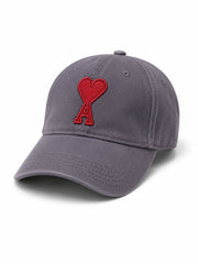 Ami Paris Heart Logo Cap