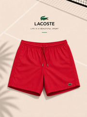 Lacoste Swim Shorts - Riviera Red